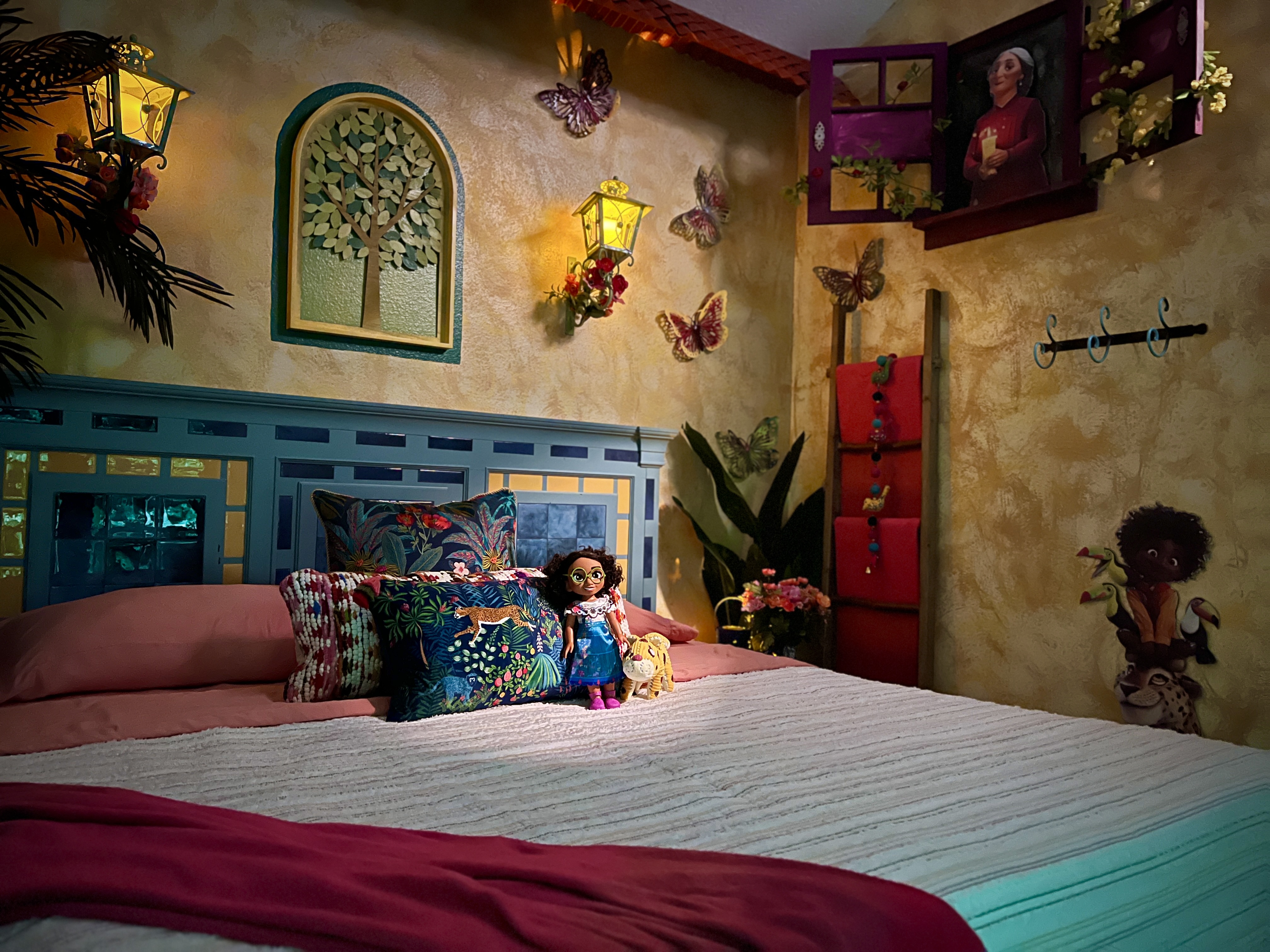 An Encanto awaits, and you can keep the magic burning with "Happily Ever After" in this fun King Bedroom Suite!