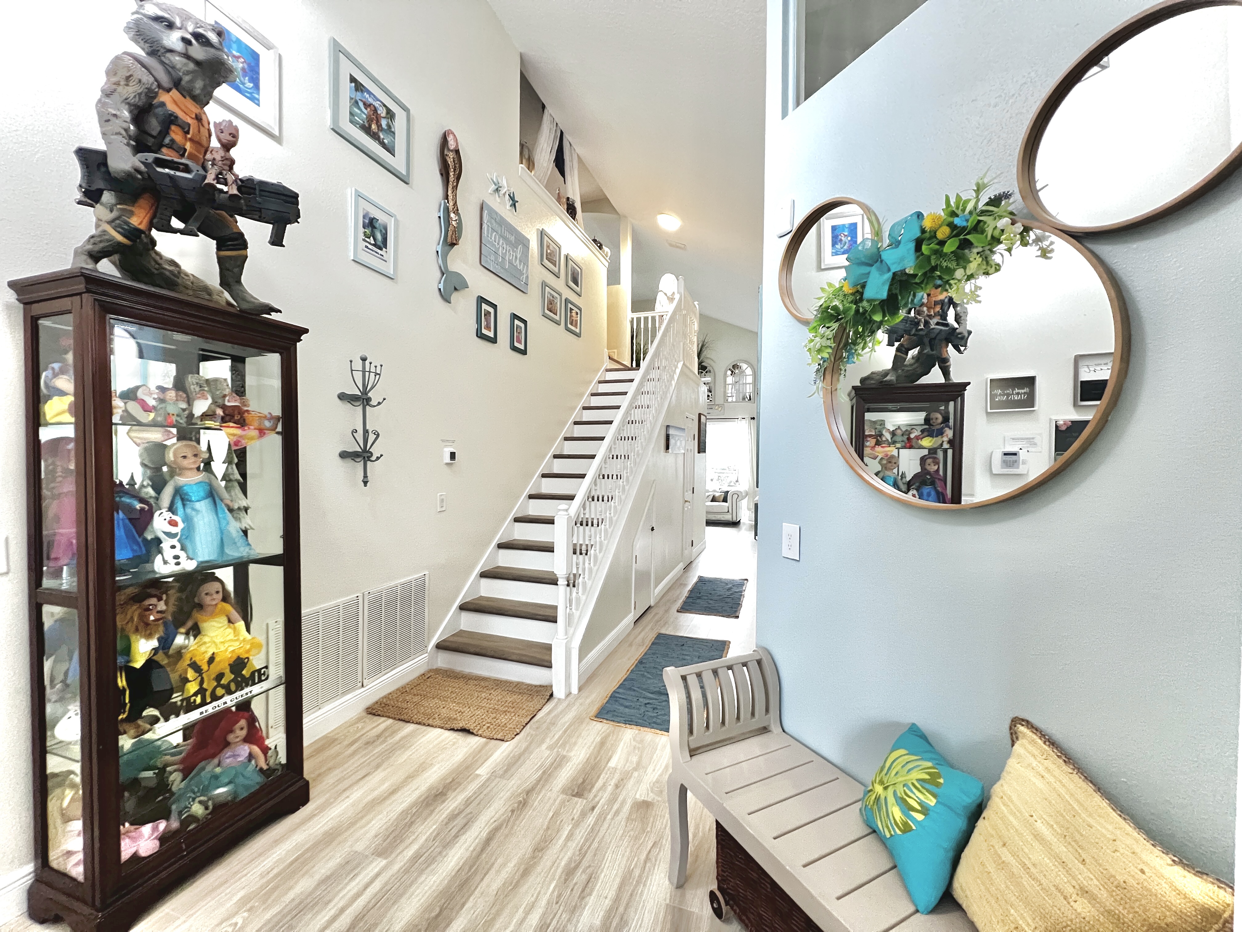 Welcome to "Happily Ever After"! Literally, the WHOLE HOUSE is themed!