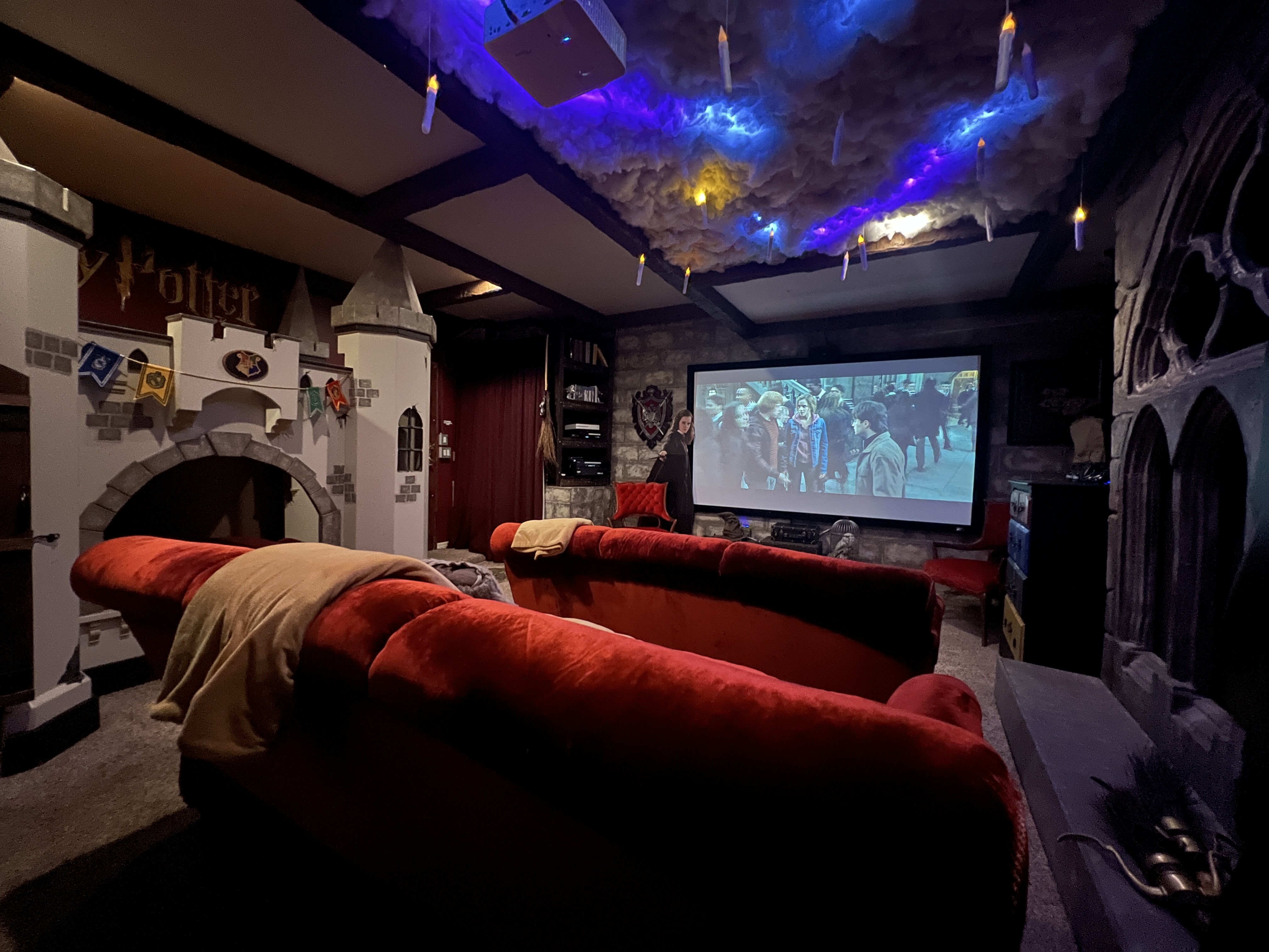 Sleep in the Hogwart's Castle Theater!