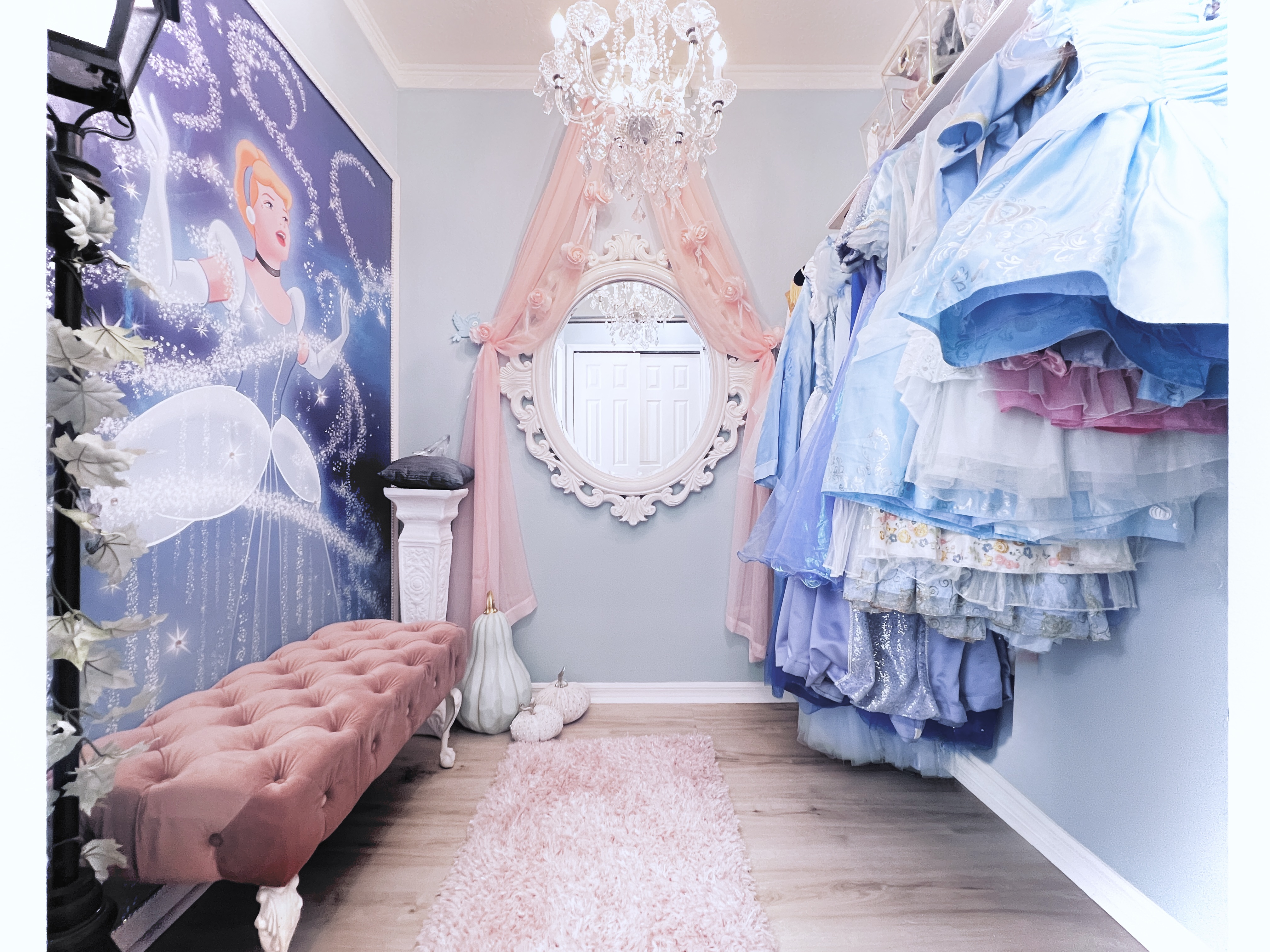 YOUR Princess will LOVE this boutique dressing closet for her magical nights!  All sizes infant to adult!